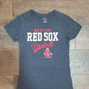 Boston Red Sox Girls T-Shirt Size Large (10/12)